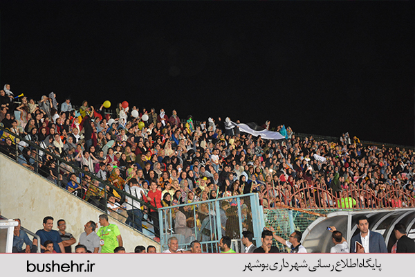 جشن صعود تیم فوتبال شاهین شهرداری بندر بوشهر
