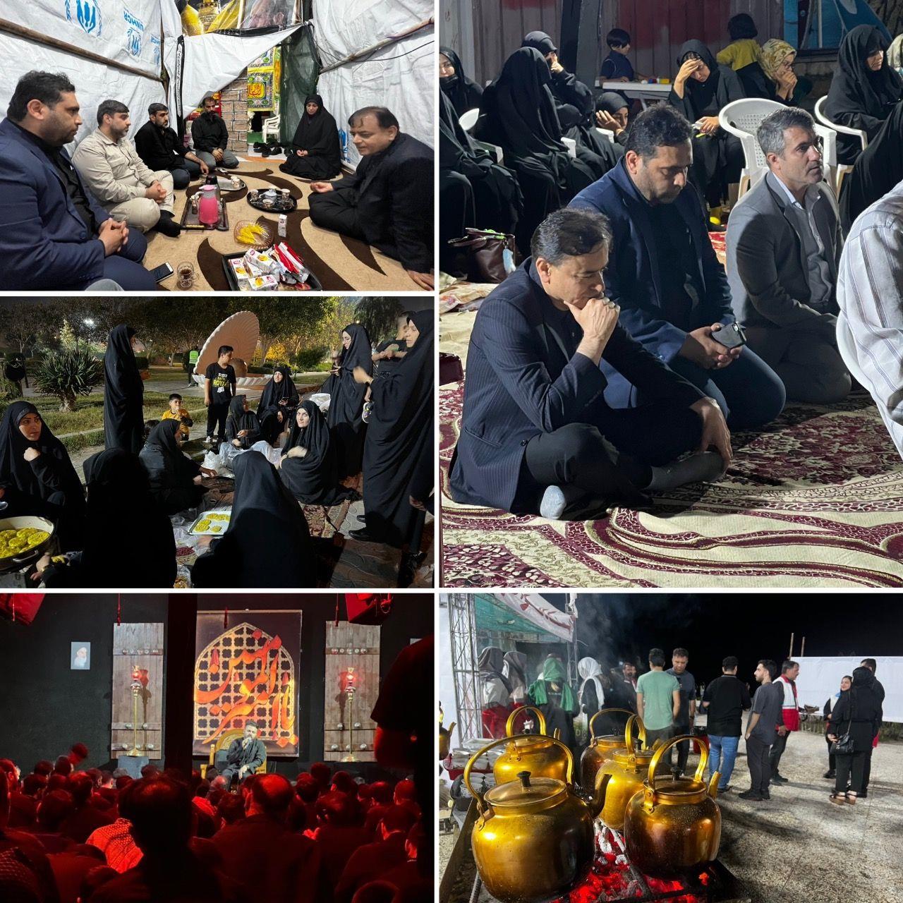 بازدید شهردار بوشهر از هیئت‌های مذهبی در شب‌های قدر و شب شهادت امام علی (ع)