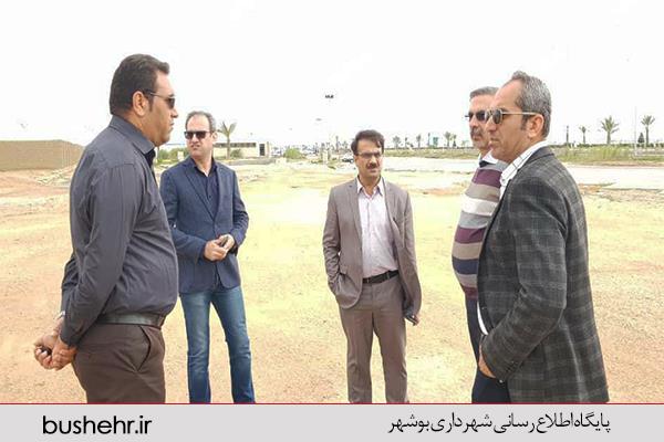 گزارش تصویری از بازدید های میدانی شهردار بندر بوشهر