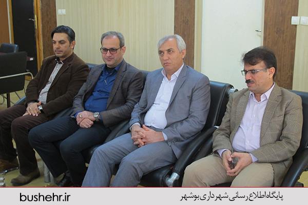 نشست هم اندیشی شهردار بندر بوشهر با مدیریت دادگستری شهرستان