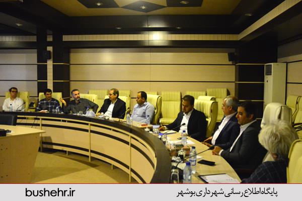 تشکیل جلسه شورای عالی سرمایه گذاری در شهرداری بوشهر + تصاویر