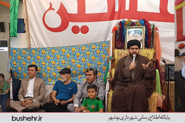 حضور دکتر سید نورالدین امیری در مسجد شیخ سعدون (محله کوتی)