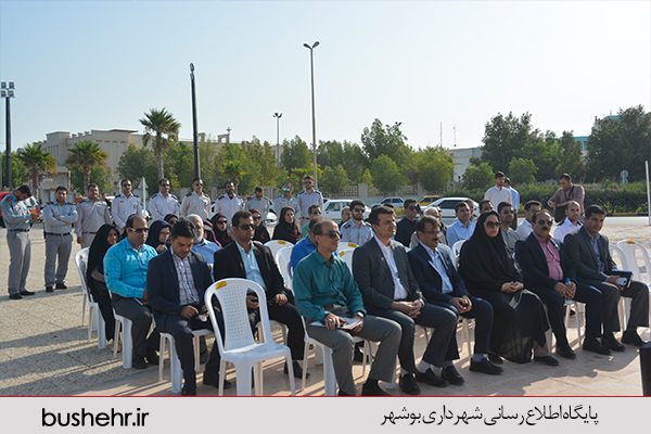 رونمایی از 2 خودرو آتشنشانی شهرداری بندر بوشهر