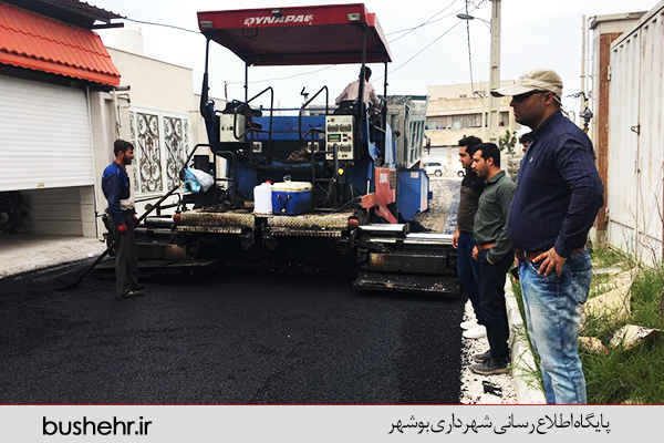 آسفالت گذر ۱۶ متری