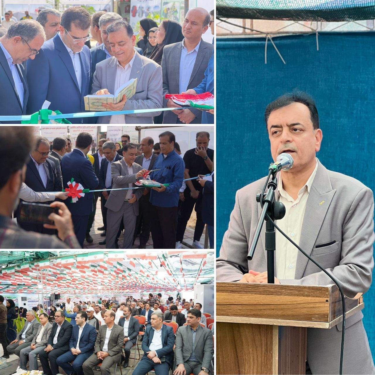 افتتاح پارک سه هکتاری تنگک و بهره‌برداری از ۱۷ پروژه عمرانی شهرداری بوشهر