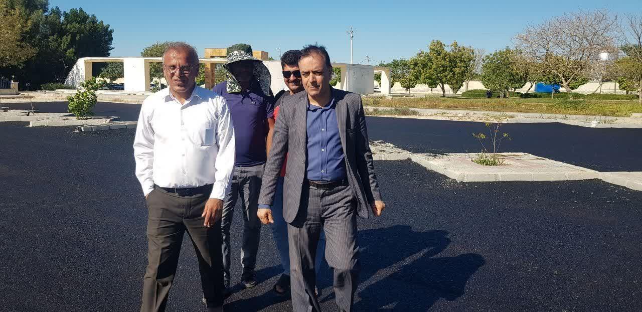 بوشهر آماده پذیرش مسافران نوروزی شد / دعوت شهردار بوشهر از هم وطنان برای سفر به ساحل خلیج فارس / بازدید شهردار بوشهر از کمپ های نوروزی