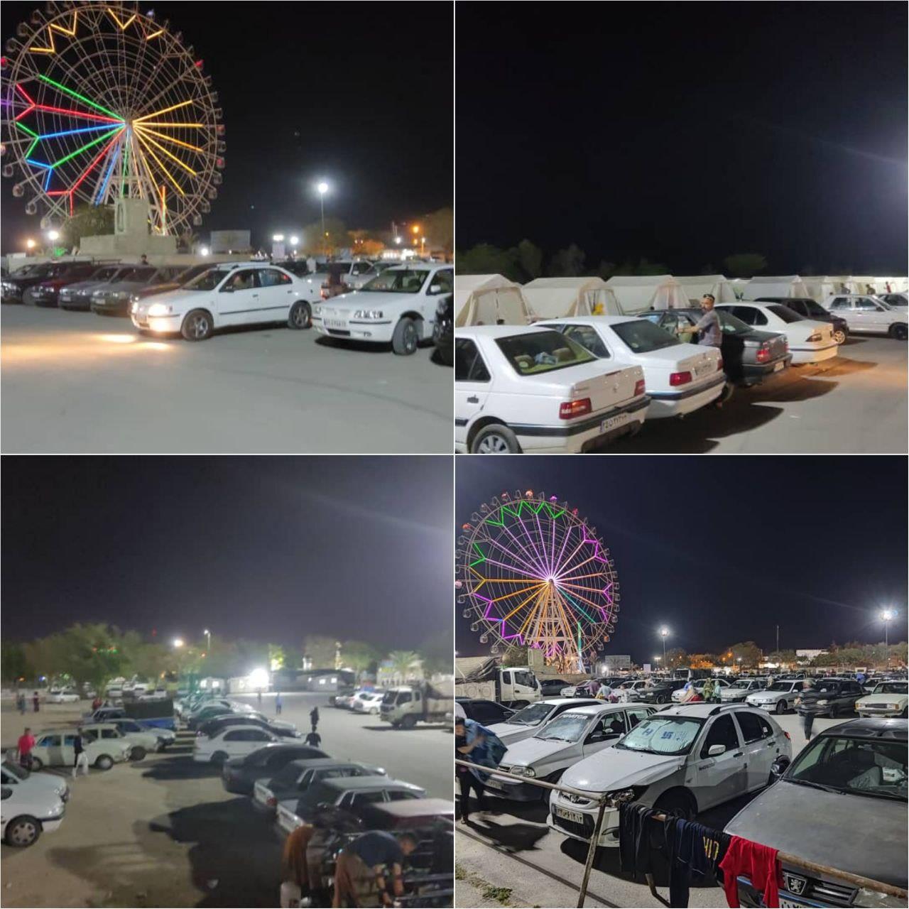 پذیرش مسافران نوروزی در کمپ‌های شهرداری بوشهر آغاز شد