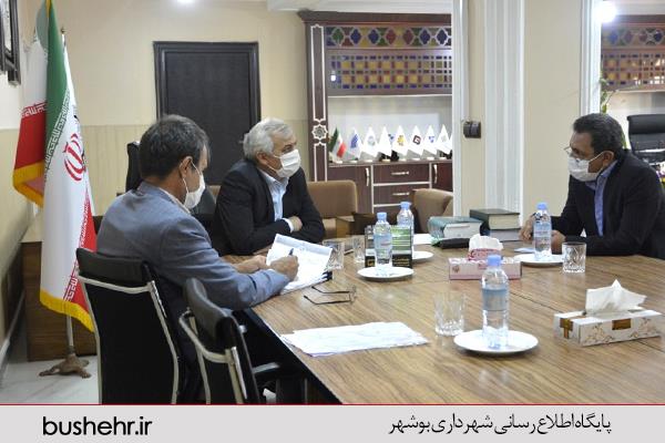 نشست مدیرعامل برق منطقه فارس با شهردار بندر بوشهر
