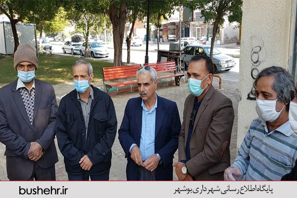 بازدید شهردار بندر بوشهر از محل کانون بازنشستگان شهرداری بندر بوشهر