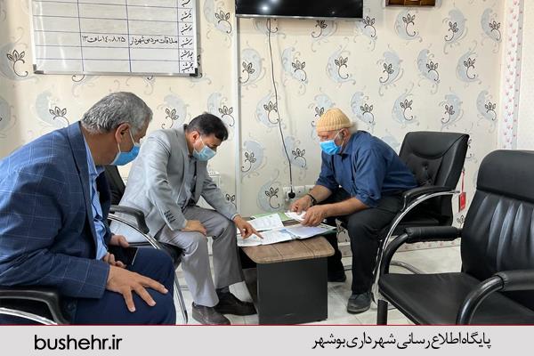 ویژه‌برنامه ملاقات مردمی حسین حیدری شهردار بندر بوشهر با حضور شماری از شهروندان برگزار شد