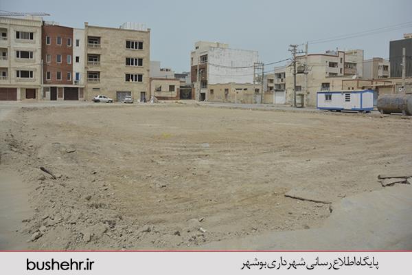 آغاز به کار پروژه پارک محله ای واقع در خیابان شهید فشنگ ساز (خیابان اصلی بهشت صادق)