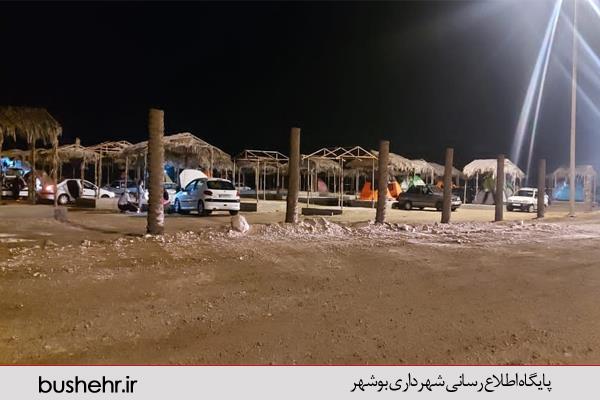از ابتدای تعطیلات نوروزی تاکنون 744 خودرو در کمپ‌های شهید بشکوه و کمپ دهکده گردشگری بوشهر پذیرش شده است
